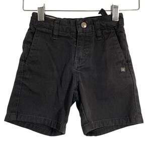 Volcom Little Boys "Corpo Class" Chino Shorts Toddler Black 2T